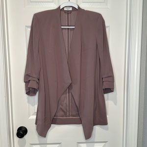 Babaton Mauve Waterfall Blazer - M